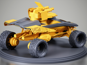Buggi Drone 3D-Modell