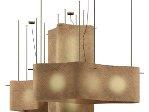 NUVOLA Pendant Light Modello 3D