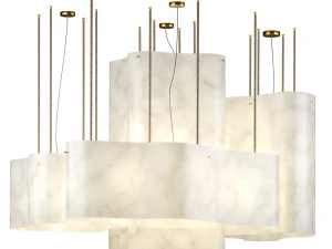 NUVOLA Sarkıt Işık 3D Model