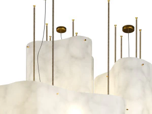 NUVOLA Pendant Light 3D Model