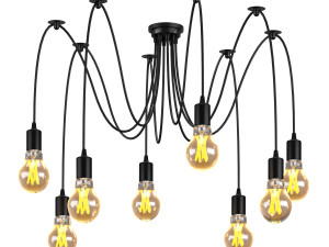 DIY Led Pendant Lamp 3D-Modell