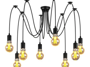 DIY Led Pendant Lamp 3D Model
