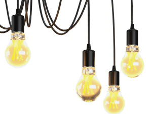 DIY Led Pendant Lamp 3D Model