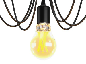 DIY Led Pendant Lamp 3D Model