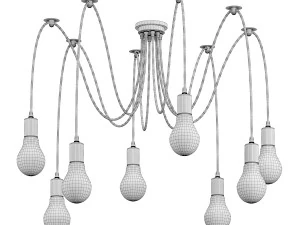 DIY Led Pendant Lamp 3D Model