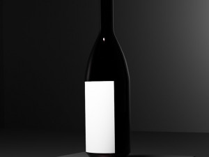 Wine Bottles Collection Model 3D