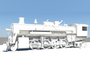 Steam Engine 3D 模型
