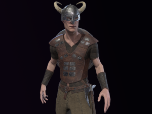 Viking Warrior 3D Model