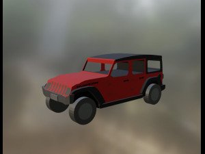 Jeep Wrangler 3D 模型
