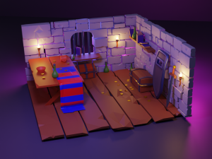 The robbers lair 3D Model