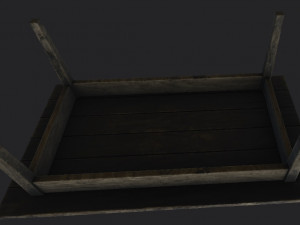 Table low-poly Model 3D