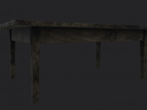 Table low-poly Model 3D