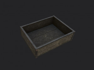 Two type of boxes low-poly 3D 模型