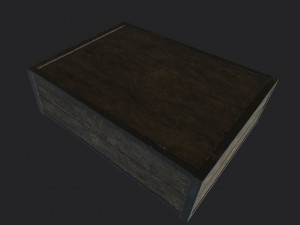 Two type of boxes low-poly Modelo 3D