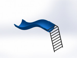 Play slide 3D 模型