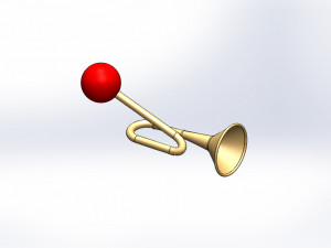 Air horn 3D 模型