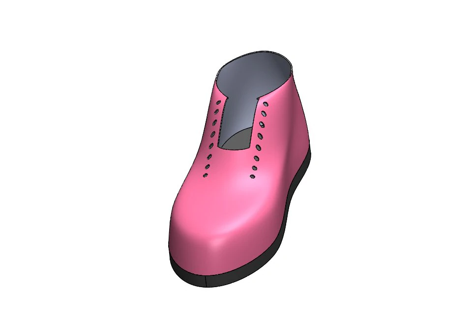 Female shoes 3D Model .c4d .max .obj .3ds .fbx .stl .blend 
