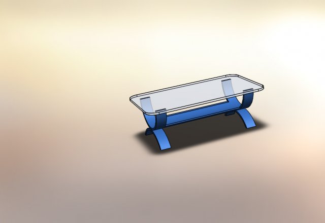 Glass table Modello 3D .c4d .max .obj .3ds .fbx .stl .blend 