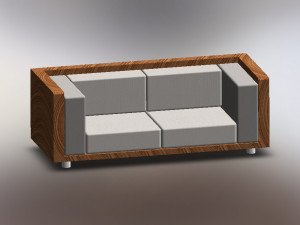 Sofa 3D Model