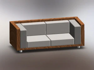 Sofa Model 3D