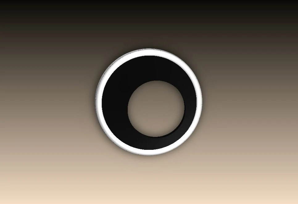 Silver ring 3D Model .c4d .max .obj .3ds .fbx .stl .blend