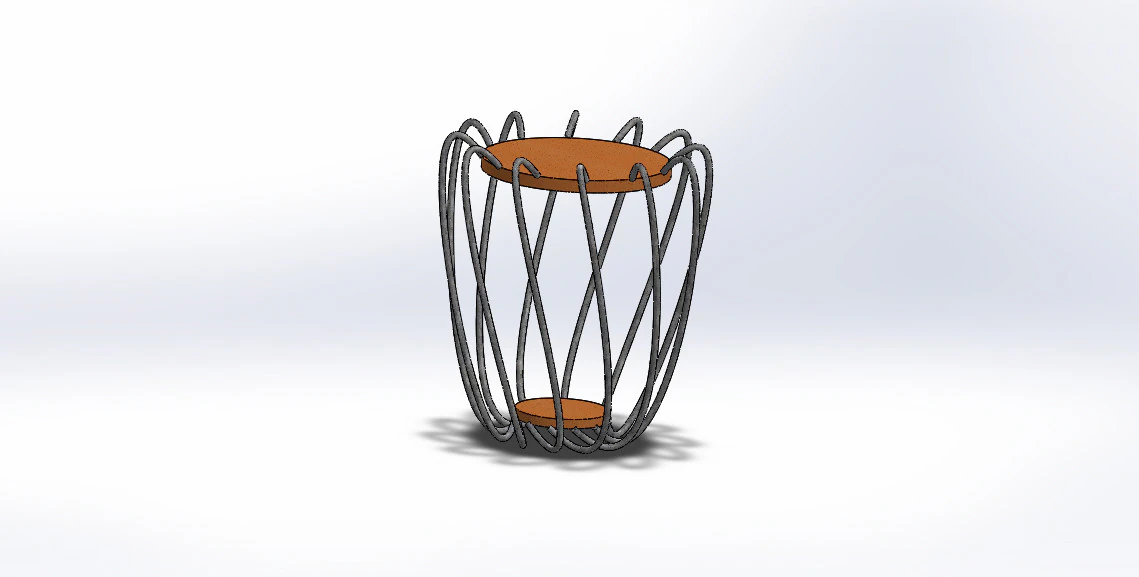 Wood table design 3D Model .c4d .max .obj .3ds .fbx .stl .blend