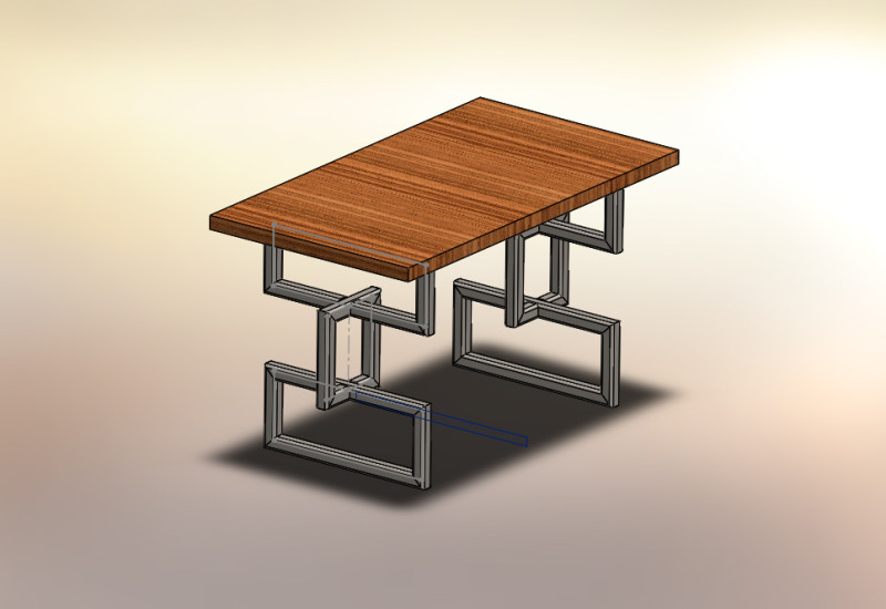 Collection of 3 wood tables 3D Модель .c4d .max .obj .3ds .fbx .stl .blend 