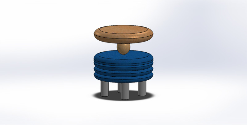 Collection of 3 creative designes of 3 tables 3D-Modell .c4d .max .obj .3ds .fbx .stl .blend 
