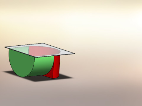 Coffee table design 3D Model