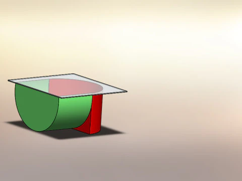 Couchtisch-Design 3D Modell