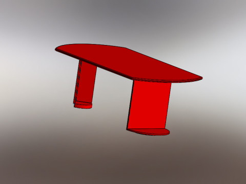 Modern desc 3D 모델