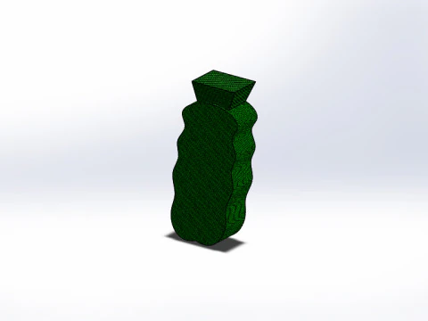 塑料瓶设计 3D 模型