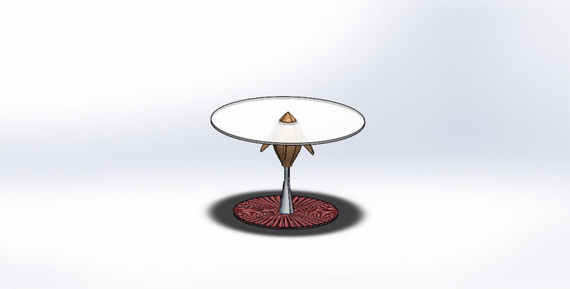 Rocket table 3Dモデル .c4d .max .obj .3ds .fbx .stl .blend