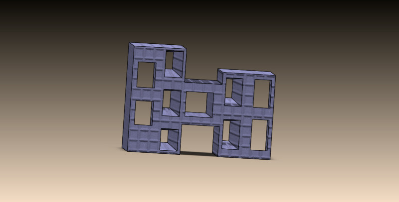Shelf 3D-Modell .c4d .max .obj .3ds .fbx .stl .blend 