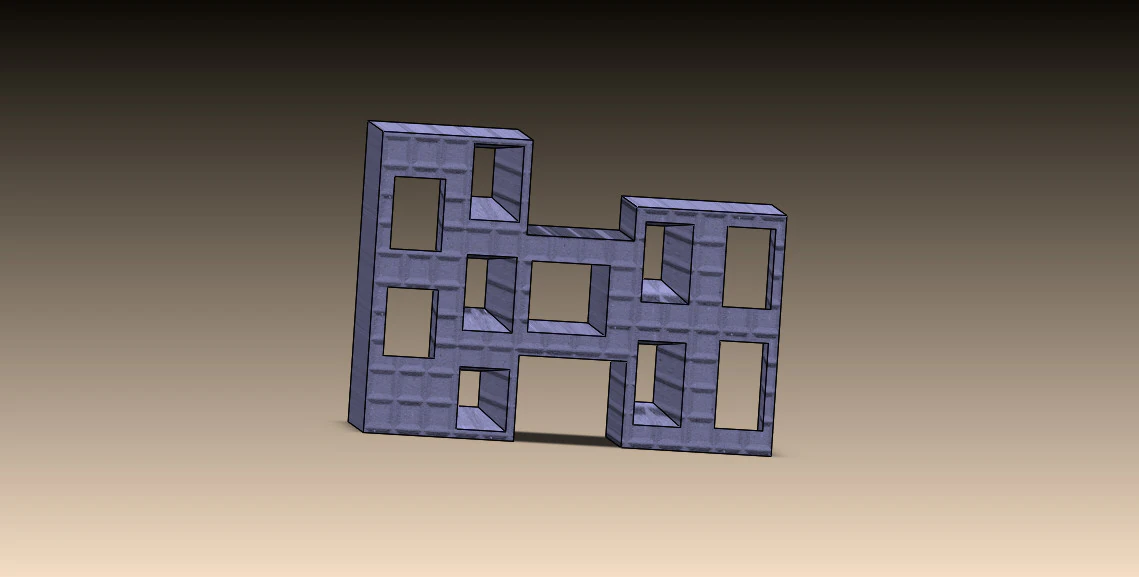 Shelf 3D Model .c4d .max .obj .3ds .fbx .stl .blend