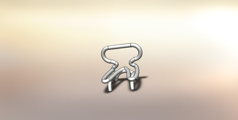 Graduation chair Model 3D .c4d .max .obj .3ds .fbx .stl .blend 