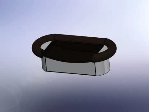 Couch design 3Dモデル