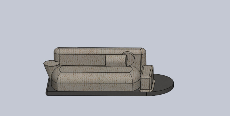 Couch design idea 3Dモデル .c4d .max .obj .3ds .fbx .stl .blend 