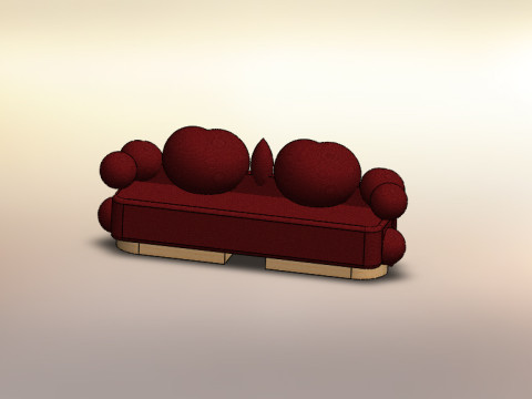 Couch design 3D Model