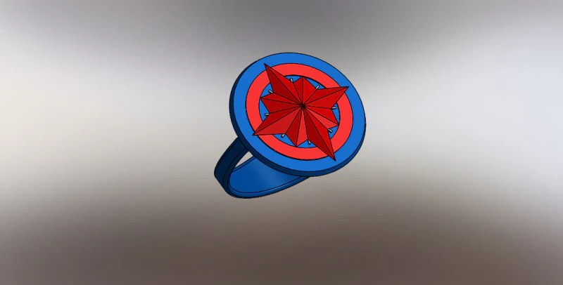 戒指 3D 模型 .c4d .max .obj .3ds .fbx .stl .blend