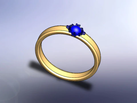 Ring collection 3D Model