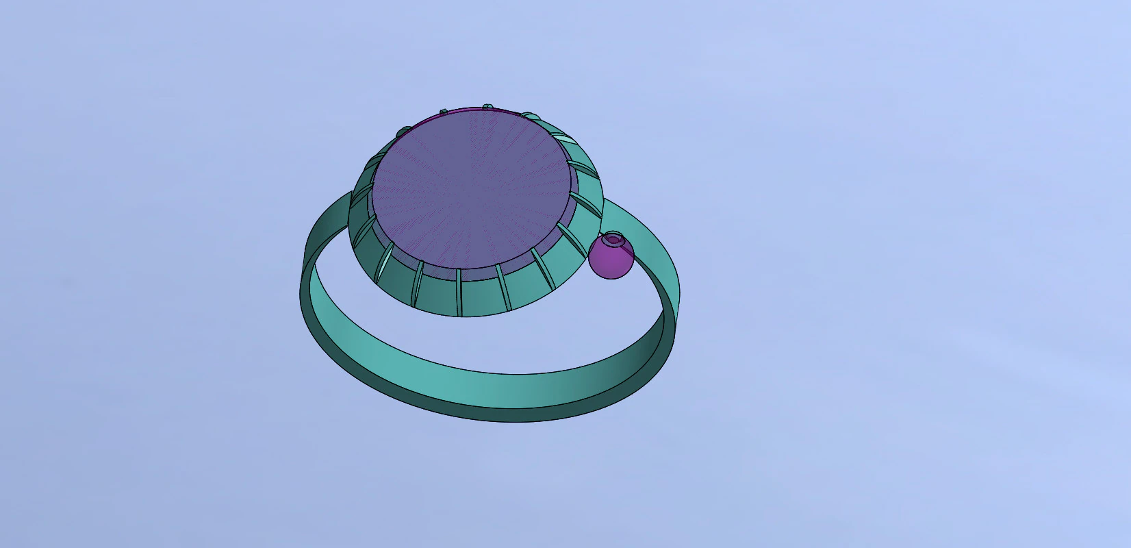 Ring design 3D Model .c4d .max .obj .3ds .fbx .stl .blend 