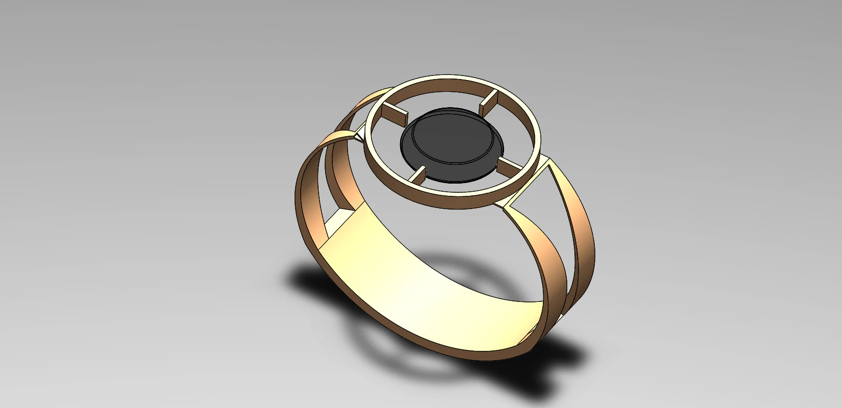Ring design idea 4 3D Model .c4d .max .obj .3ds .fbx .stl .blend 