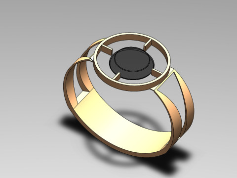 Ring design idea 4 Modelo 3D