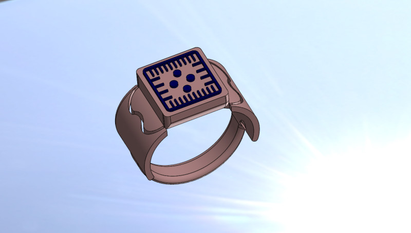 Ring design idea 6 3Dモデル .c4d .max .obj .3ds .fbx .stl .blend 
