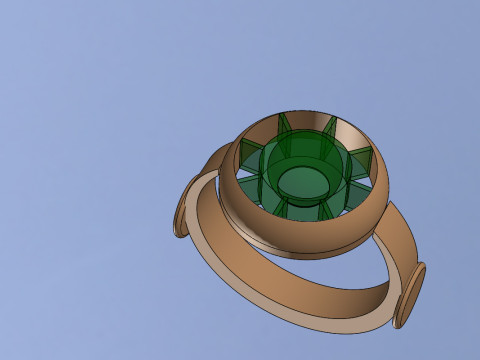 SMALL RING DESIGN IDEA 3D मॉडल