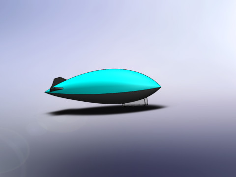 Blimp 3D Model