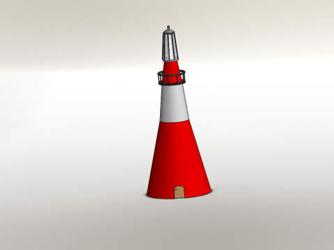 Light house 3D मॉडल