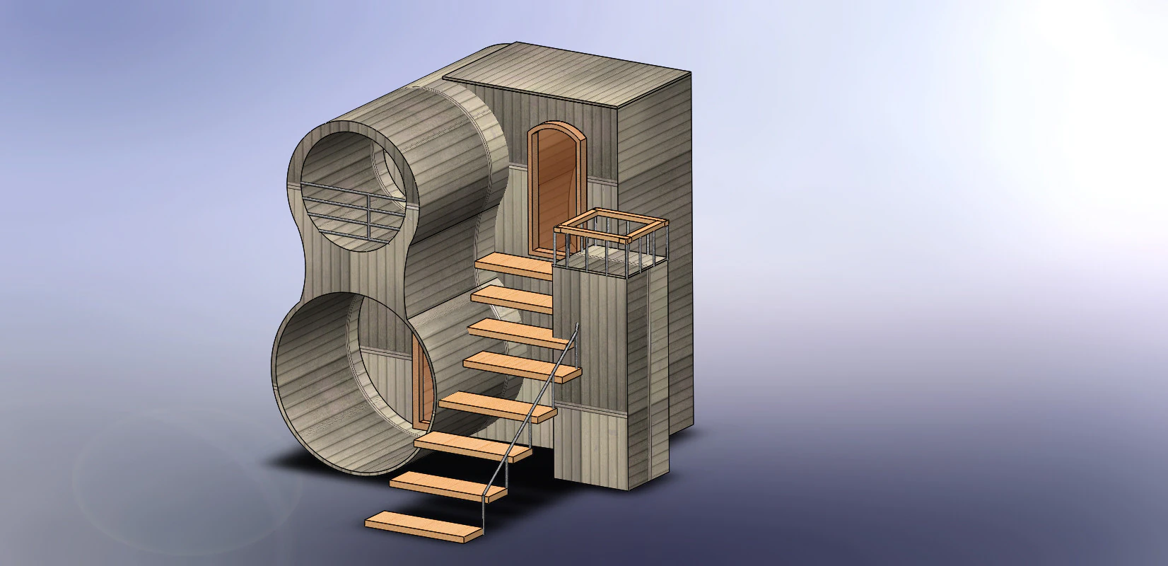 Ant house 3D Model .c4d .max .obj .3ds .fbx .stl .blend 