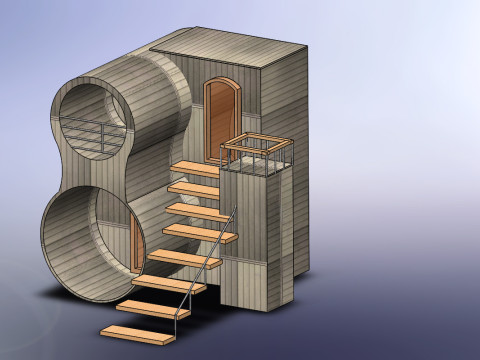 Ant house Modello 3D